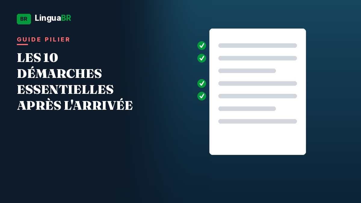 Que faire après votre arrivée au Brésil